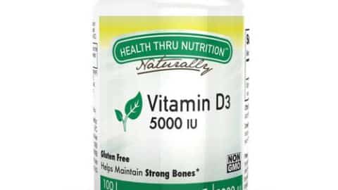 Vitamin D3 100 Softgel by Health Thru Nutrition