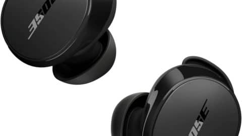 Bose QuietComfort Bluetooth Earbuds, True Wireless Earbuds with Active Noise Cancellation and Mic, Deep Bass, IPX4 Rating, Up to 8.5 Hours of Playtime, Black