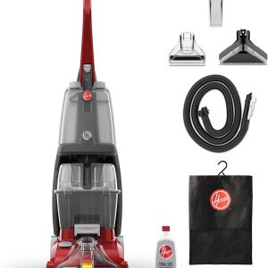 Hoover PowerScrub Deluxe Carpet Cleaner Machine for Carpet and Upholstery, Deep Cleaning Carpet Shampooer Machine with Multi-Purpose Tools, Pair Carpet Cleaner Solution