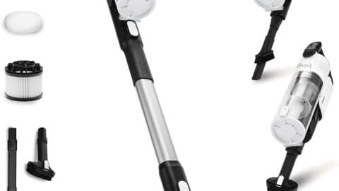 LEVOIT Cordless Vacuum Cleaner, Stick Vac with Tangle-Resistant Design, Up to 50 Minutes, Powerful Suction, Rechargeable, Lightweight, and Versatile for Carpet, Hard Floor, Pet Hair, LVAC-200