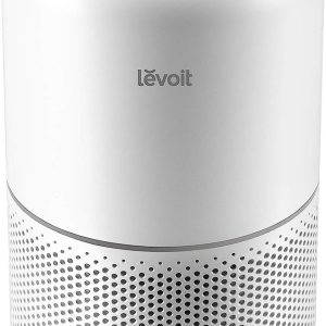 LEVOIT Air Purifier for Home Allergies Pet Hair in Bedroom, Covers Up to 1074 ft by 56W High Torque Motor, AHAM VERIFIDE, 3-in-1 Filter with HEPA Sleep Mode, Remove Dust Smoke Odor, Core300-P, White