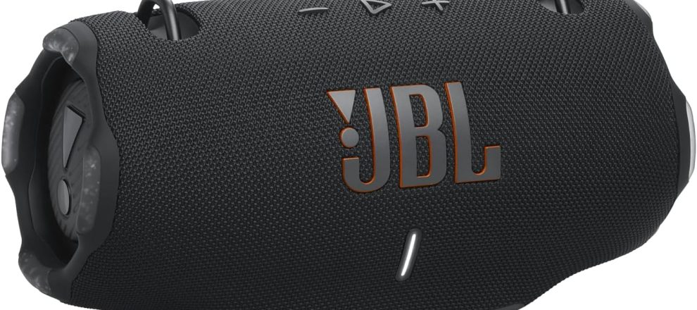 JBL Xtreme 4 Portable Bluetooth Speaker Powerful Sound and Deep Bass IP67 Waterproof 24 Hours of Playtime Powerbank PartyBoost for Multi Speaker Pairing Black