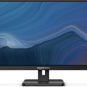 * Basics IPS Monitor 75 Hz Powered with AOC Technology FHD 1080P HDMI, Display Port and VGA Input VESA Compatible Built-in Speakers for Office and Home, 27 in, Black