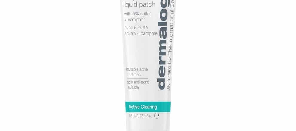 Dermalogica Deep Acne Liquid Patch Invisible Spot Treatment for Pimple and Blemishes Liquid to Patch Type Skin Soothing Clearing and Preventing Breakouts Sulfur Based 05 fl oz