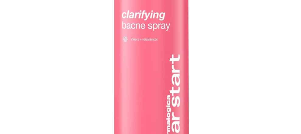 Dermalogica Clear Start Clarifying Bacne Spray Back Acne Treatment Spray for Body Breakout Pore Clearing Preventing Pimple with Salicylic Acid Witch Hazel Tea Tree Oil All Skin Type 6 fl oz