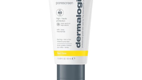 Dermalogica Porescreen Mineral Sunscreen SPF 40 for Face, Sun Protector and Pore Supporting Primer with Zinc Oxide, Multitasking Premakeup Sunblock - 1 fl oz