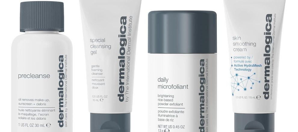 Dermalogica Discover Healthy Skin Kit Includes Precleanse Face Wash Face Exfoliator Moisturizer Wash Away Impurities To Reveal Glowing Skin