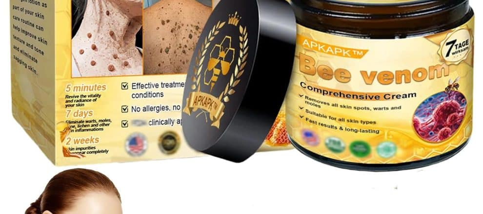 Bee venom comprehensive Cream Bee Venom Skin Treatment CreamDeeply moisturizes firms and reduces skin blemishes 1PC