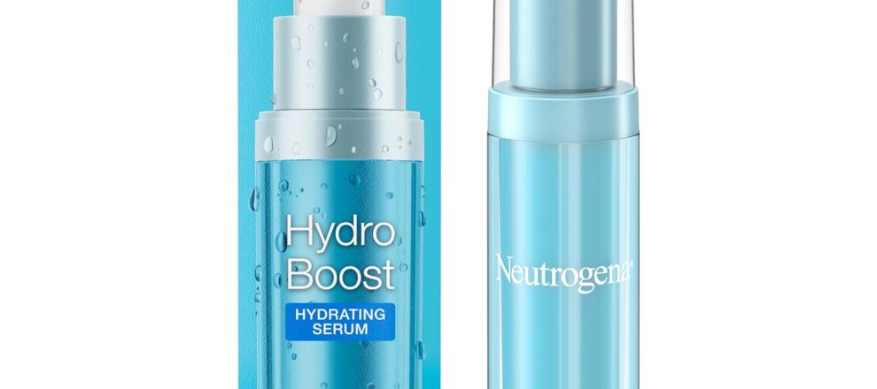 Neutrogena Hydro Boost Hydrating Hyaluronic Acid Serum Hydrating Face Moisturizer For Dry Skin Oil Free Non Comedogenic Moisturizer 1 FL OZ