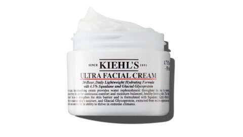 Kiehl's Ultra Facial Cream, with 4.5% Squalane to Strengthen Skin's Moisture Barrier, Skin Feels Softer and Smoother, Long-Lasting Hydration, Easy and Fast-Absorbing, Suitable for All Skin Types