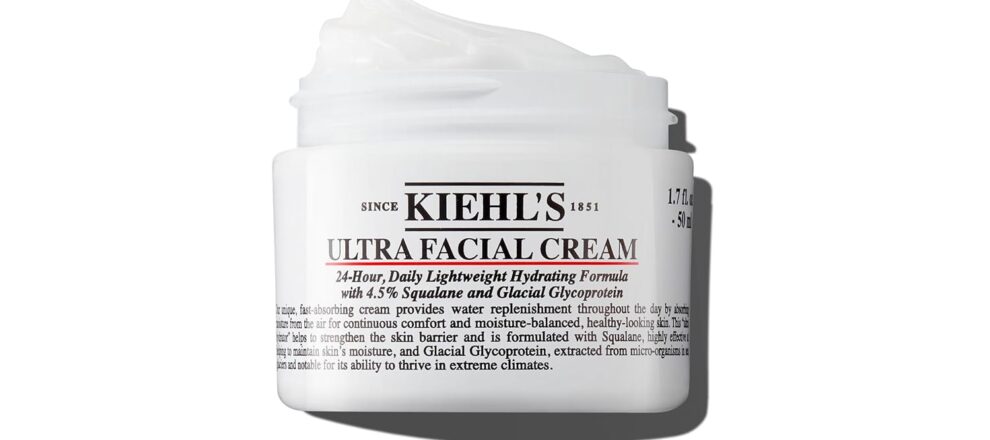 Kiehls Ultra Facial Cream with 45 Squalane to Strengthen Skins Moisture Barrier Skin Feels Softer and Smoother Long Lasting Hydration Easy and Fast Absorbing Suitable for All Skin Types