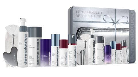 Dermalogica Your Moment of Expertise  Expert Level Skin Care Routine Set Includes 6 Products, Headband, Gua Sha, Fan Brush