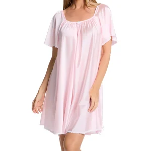 Short Sleeve Knee Length Nightgown